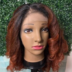 Elegant Brown and Black Women's Wig sensational wigs